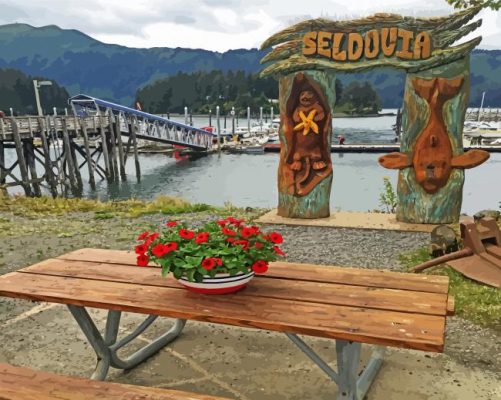 Seldovia Alaska US Paint By Numbers