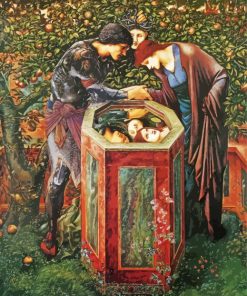 The Baleful Head Burne Jones Paint By Numbers