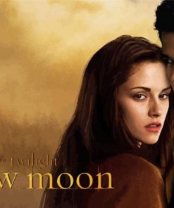 Twilight New Moon Poster Paint By Numbers