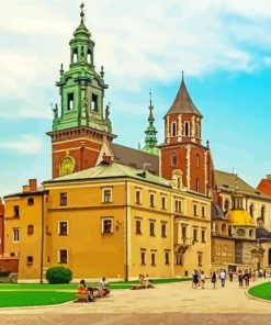 Wawel Royal Castle Paint By Numbers