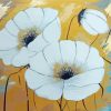 White Poppies Flowers Art Paint By Numbers