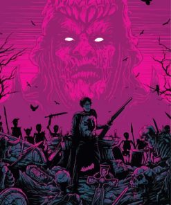 Army Of Darkness Poster Art Paint By Numbers