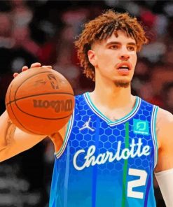 The Basketball Player Lamelo ball Paint By Numbers