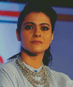 The Indian Actress Kajol Paint By Numbers