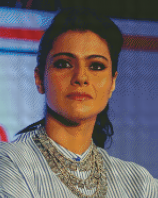 The Indian Actress Kajol Paint By Numbers