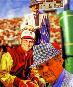 Alabama Paul Bear Bryant Paint By Numbers