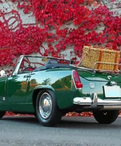 Austin Healey Sprite Paint By Numbers