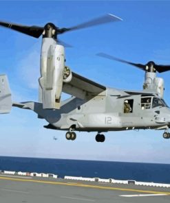 Bell Boeing V22 Osprey Landing Paint By Numbers