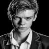 Black And White Actor Thomas Brodie Sangster Paint By Numbers