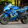 Blue Suzuki Gsxr Paint By Numbers