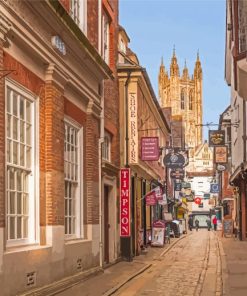 Canterbury Alleys Paint By Numbers