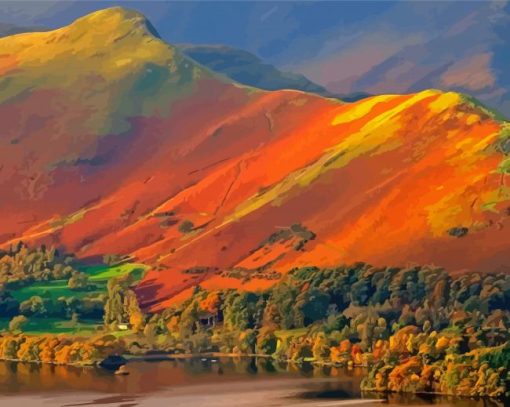 Catbells England Paint By Numbers