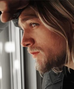 Charlie Hunnam Side Profile Paint By Numbers