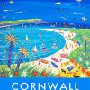 Daymer Bay Cornwall Poster Paint By Numbers