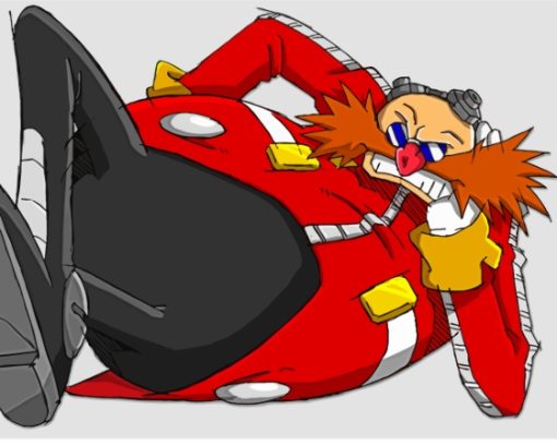 Doctor Eggman Paint By Numbers