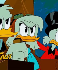 DuckTales Cartoon Paint By Numbers