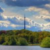 Emley Moor Tower In Yorkshire Paint By Numbers