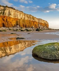 England Norfolk Beach Paint By Numbers