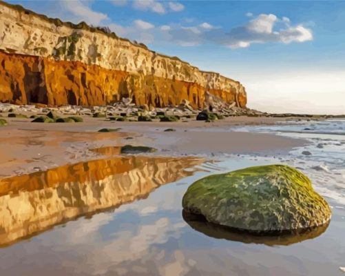 England Norfolk Beach Paint By Numbers