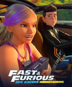 Fast And Furious Spy Racers Homecoming Paint By Numbers