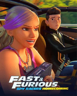 Fast And Furious Spy Racers Homecoming Paint By Numbers