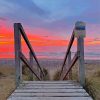 Findhorn Beach At Sunset Paint By Numbers