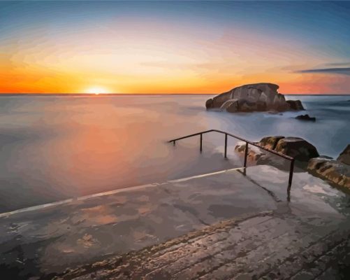 Forty Foot In Ireland Paint By Numbers