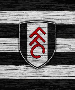 Fulham Fc Logo Paint By Numbers