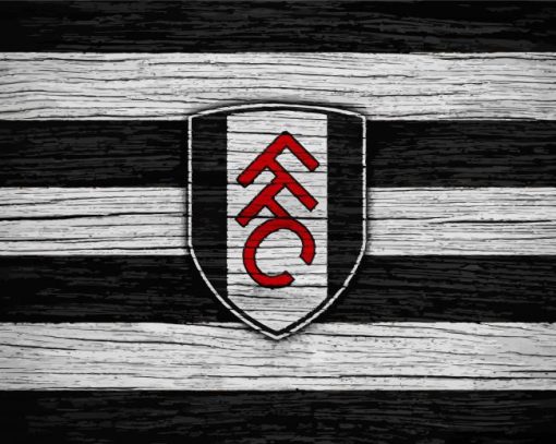 Fulham Fc Logo Paint By Numbers