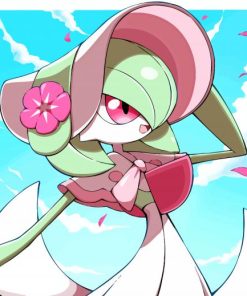 Gardevoir Pokemon Paint By Numbers