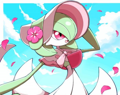 Gardevoir Pokemon Paint By Numbers