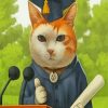 Graduated Cat Paint By Numbers