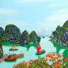 Ha Long Bay Vietnam Boats Paint By Numbers