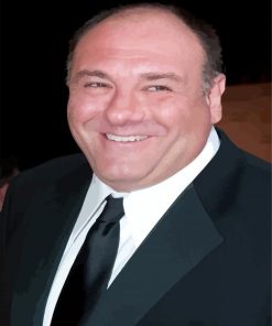 James Gandolfini Paint By Numbers