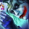 Joker Clown Card Paint By Numbers