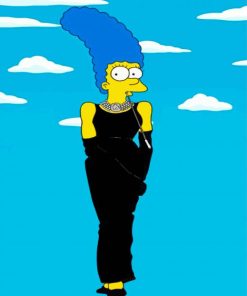 Marge Simpson Paint By Numbers