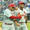 Molina And Pujols St Louis Cardinals Paint By Numbers