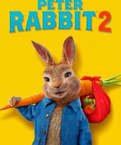 Peter Rabbit Movie Poster Paint By Numbers