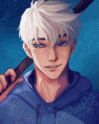 Rise Of The Guardians Jack Frost Paint By Numbers