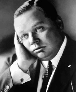 Roscoe Arbuckle Film Actor Paint By Numbers