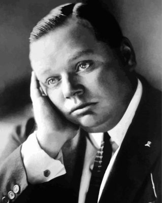 Roscoe Arbuckle Film Actor Paint By Numbers