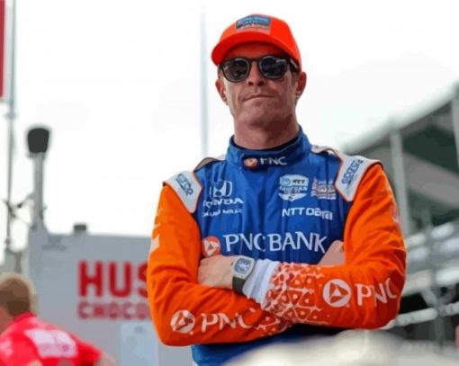 Scott Dixon Paint By Numbers