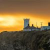 South Wales Coast Uk At Sunset Paint By Numbers