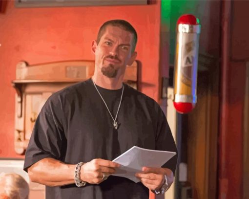 Steve Howey In Shameless Paint By Numbers