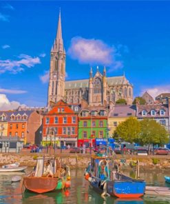 The Cobh Harbour Paint By Numbers