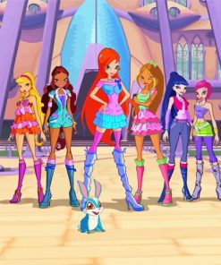 The Fate The Winx Saga Animated Serie Paint By Numbers