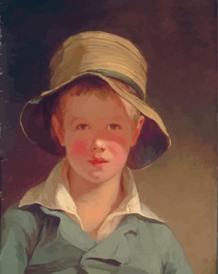 The Torn Hat By Thomas Sully Paint By Numbers