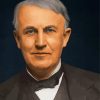 Thomas Edison American Inventon Paint By Numbers