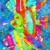 Three Colorful Fish Paint By Numbers