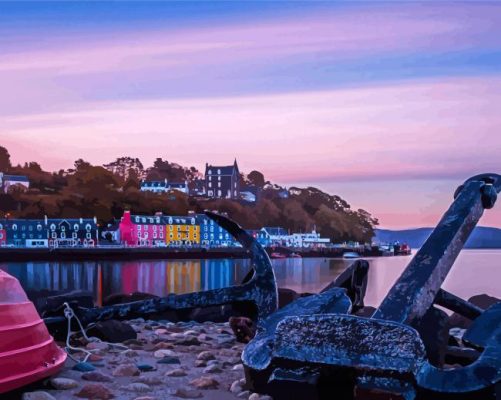 Tobermory Harbour Paint By Numbers